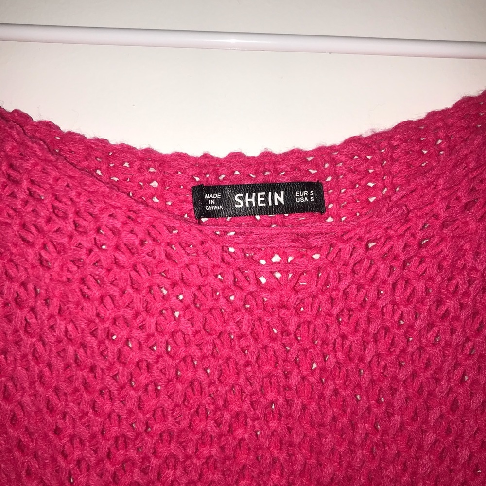 Pink Knit Sweater - Picture 3 of 3